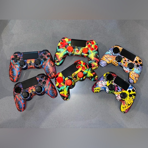NIB 🆕 3 COLORS AVAILABLE! Wireless Gaming Controller PAIRS - Picture 7 of 11